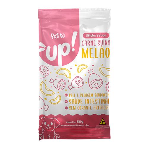 UP! sabor Carne Suína com Melão - 50g - Petiko 1