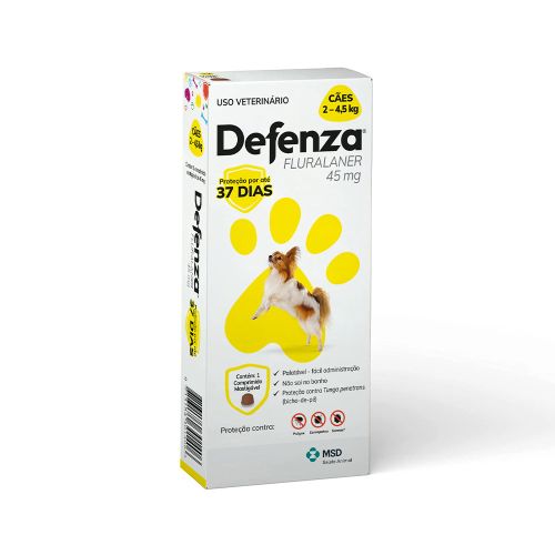 DEFENZA - 45MG - Cães de 2 a 4,5KG 1