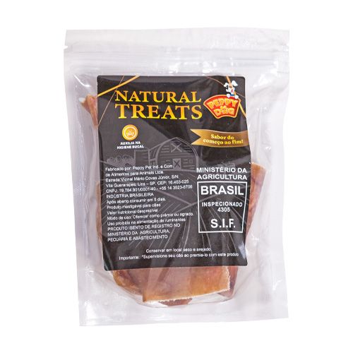 Orelha Bacon Natural Suina - 4un - Peppy Dog 1
