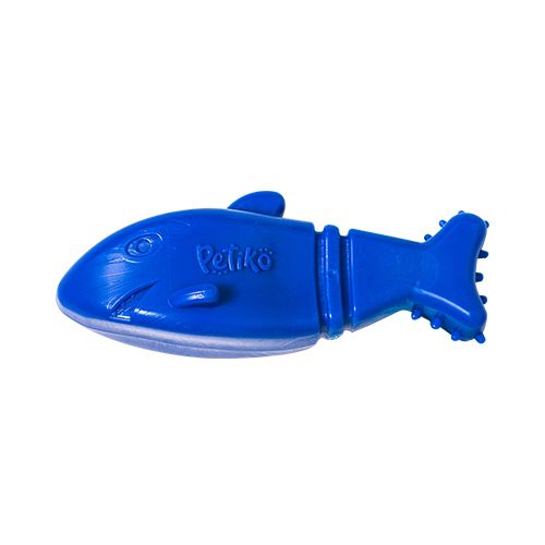 Brinquedo Mordedor de Nylon Toby, o Tubarão - Tam. P - Petiko