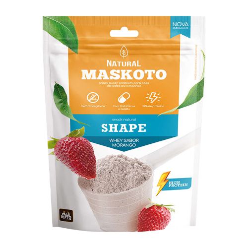 Snack shape whey protein sabor Morango - Maskoto - 60g 1