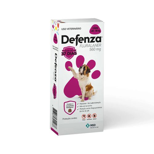 DEFENZA - 560MG - Cães de 40 a 56KG 1