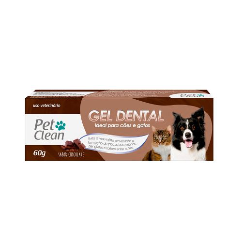 Gel Dental Pet Clean Sabor Chocolate - 60g