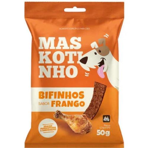 Bifinho Maskotinho - Sabor Frango - 50g - Maskoto 1