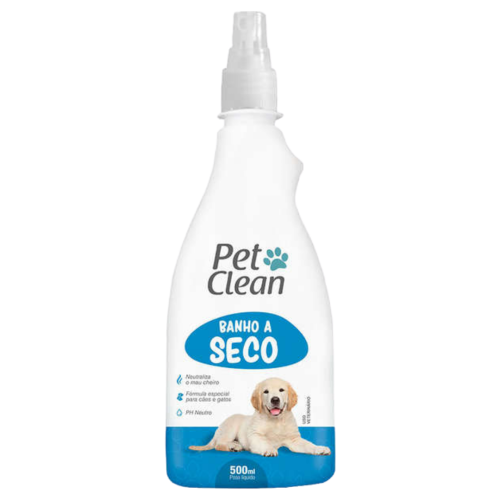 Banho a Seco Pet Clean para Cães e Gatos - 500ml 1