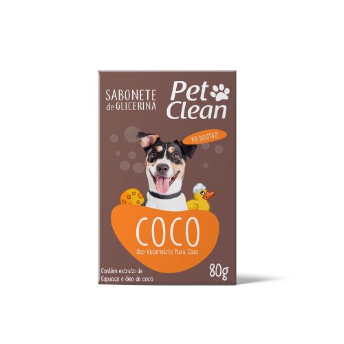 Sabonete Coco Pet Clean - 80g
