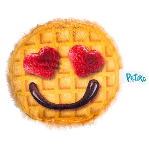 Brinquedo Pelúcia Waffle Happy - Para Cães - Tam. G - Petiko